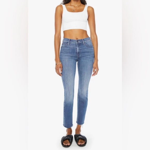 MOTHER The Mid Rise Dazzler Ankle Fray We the Animals size 27 - Picture 1 of 12